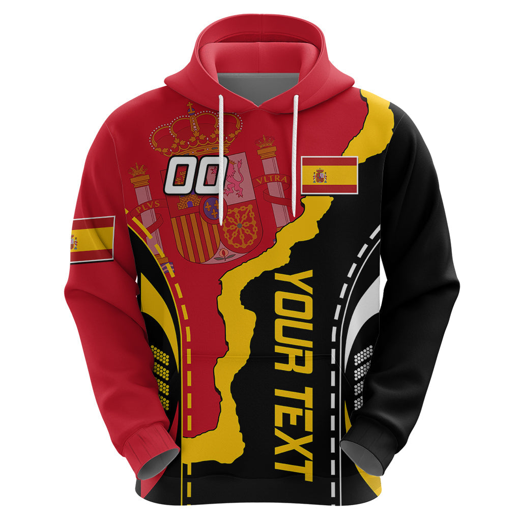 Custom Spain Hoodie La Rojita Football Go Champions LT9