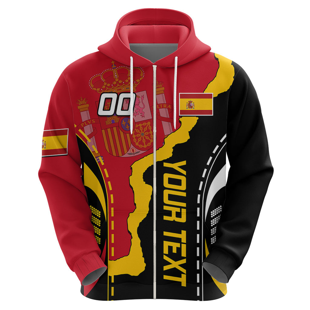Custom Spain Hoodie La Rojita Football Go Champions LT9