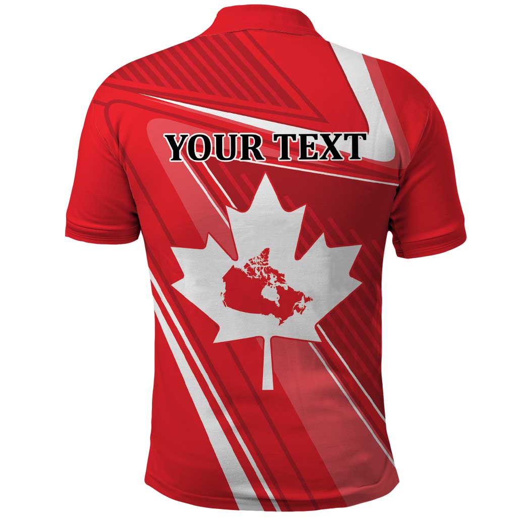 Personalized Beaver and Goose Happy Canada Day Polo Shirt Est 1867 A Mari Usque Ad Mare LT9