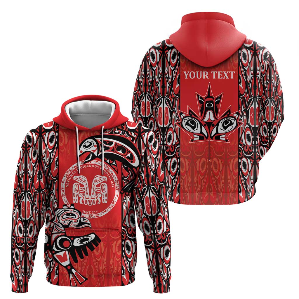 Personalized Canada Indigenous People Day Hoodie Haida Tribe Flag Tattoo Style LT9