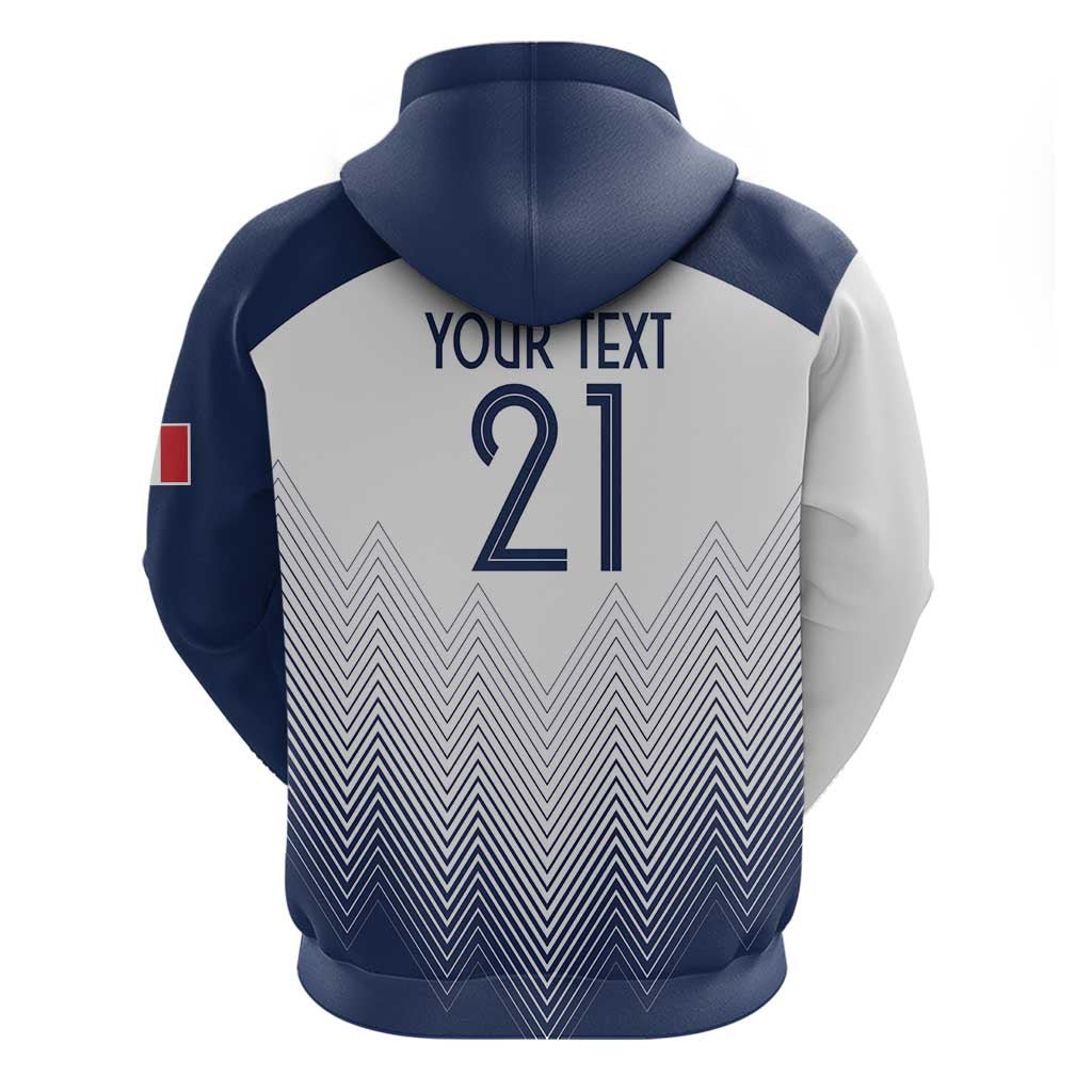 Custom France Rugby Hoodie Summer Paris 2024 LT9