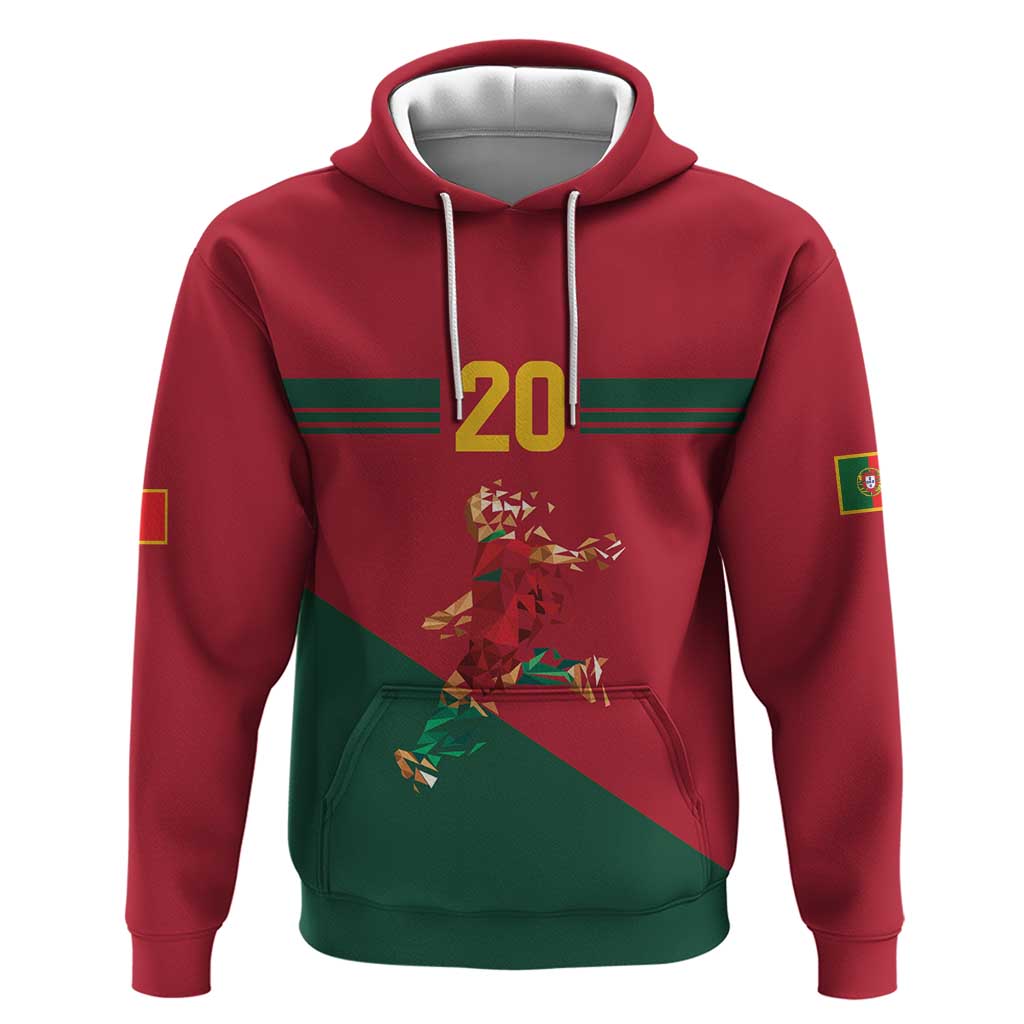 Portuguese Footballer Memorial Hoodie Forever 20 The Heart Still Beats LT9