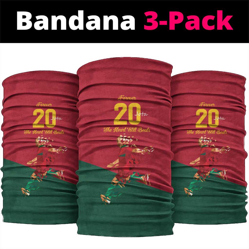 Portuguese Footballer Memorial Neck Gaiter Forever 20 The Heart Still Beats LT9