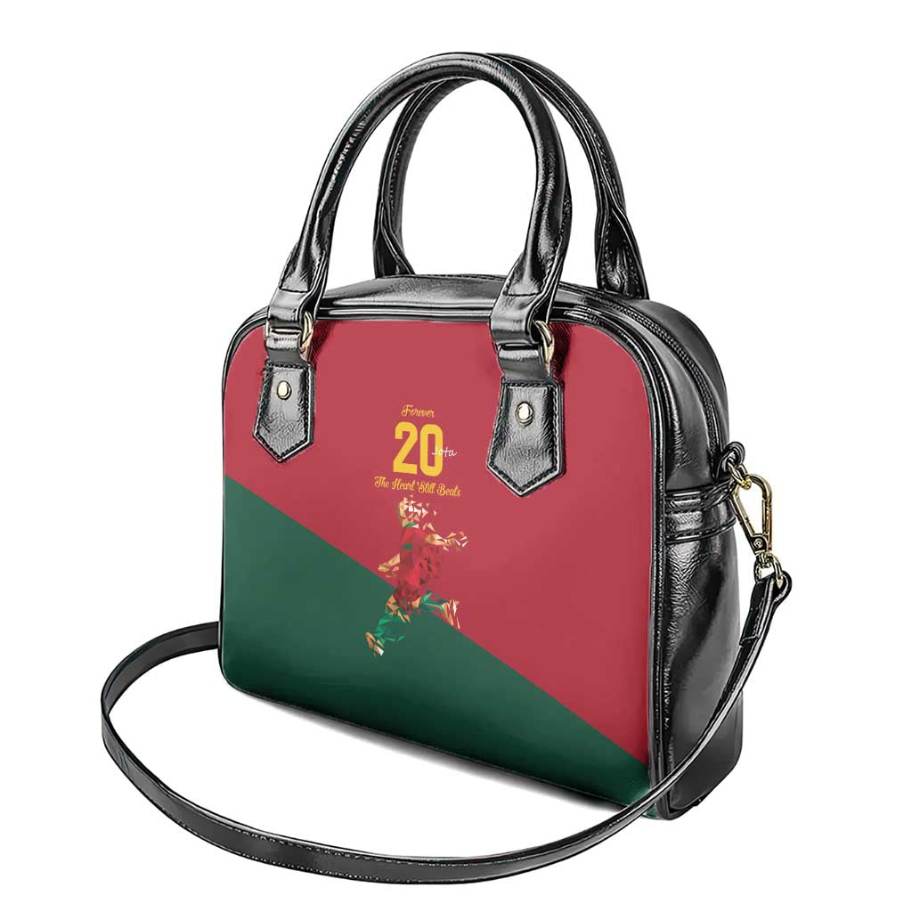 Portuguese Footballer Memorial Shoulder Handbag Forever 20 The Heart Still Beats LT9