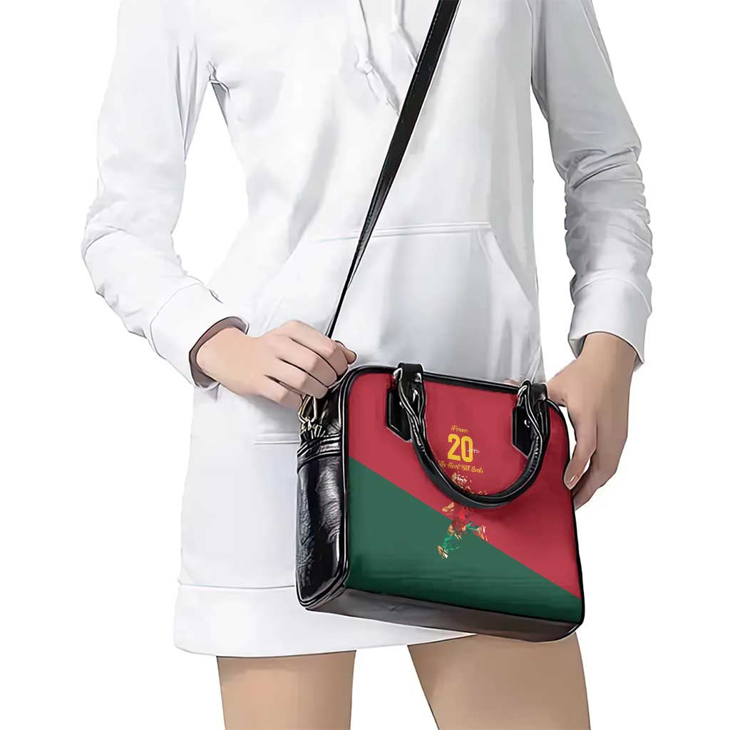 Portuguese Footballer Memorial Shoulder Handbag Forever 20 The Heart Still Beats LT9