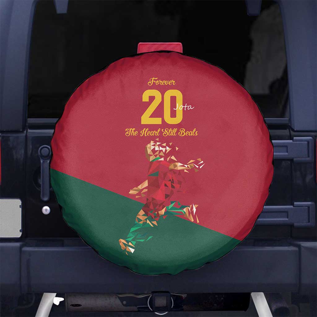 Portuguese Footballer Memorial Spare Tire Cover Forever 20 The Heart Still Beats LT9