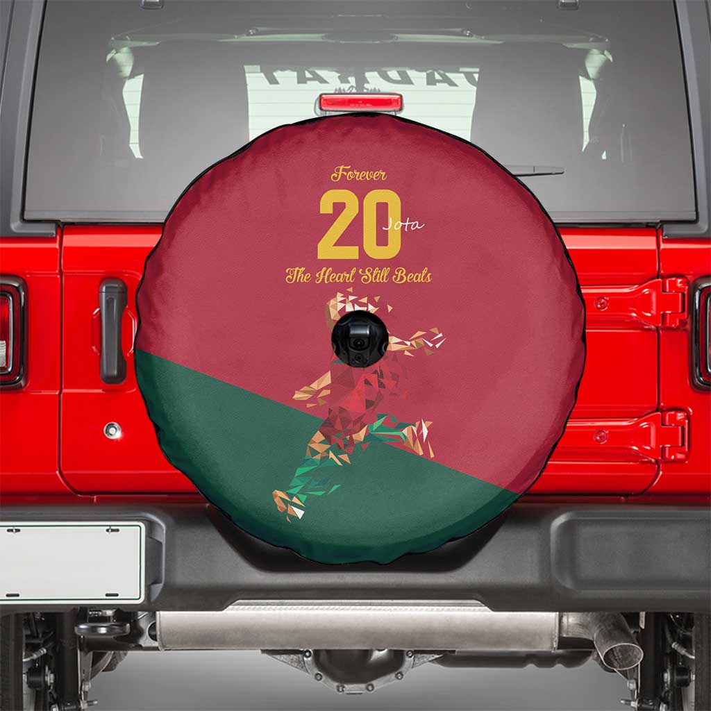 Portuguese Footballer Memorial Spare Tire Cover Forever 20 The Heart Still Beats LT9