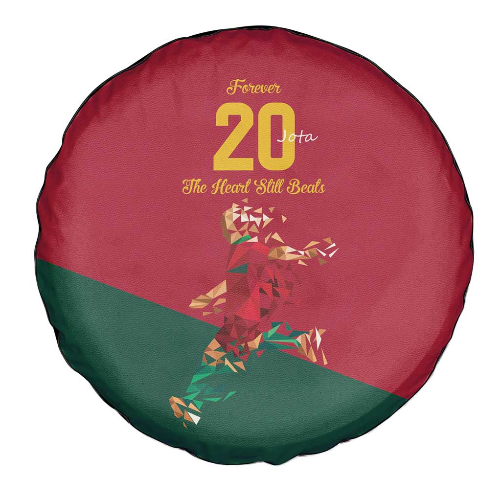 Portuguese Footballer Memorial Spare Tire Cover Forever 20 The Heart Still Beats LT9