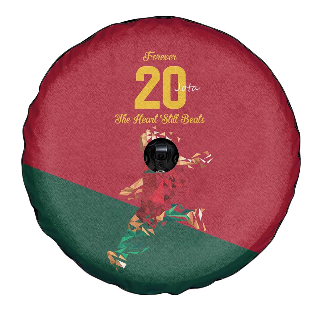 Portuguese Footballer Memorial Spare Tire Cover Forever 20 The Heart Still Beats LT9