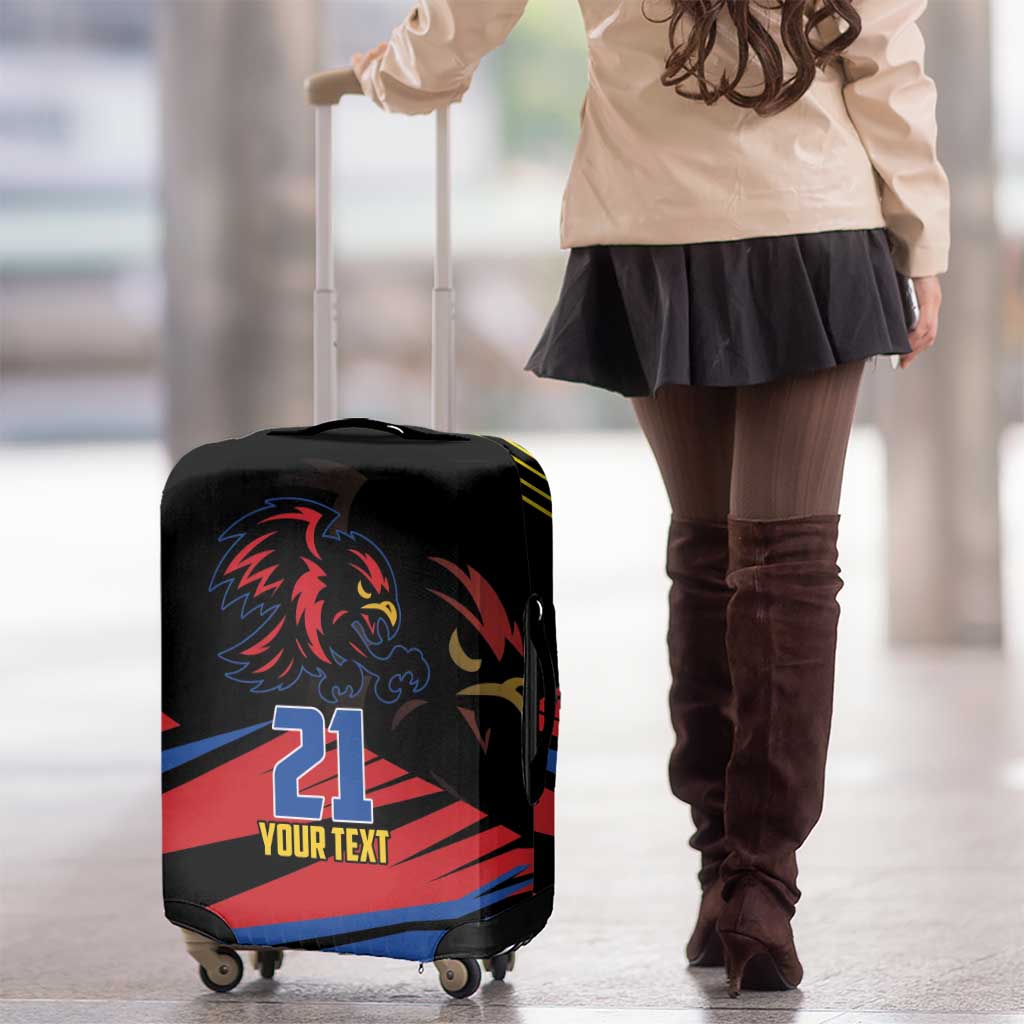 Custom Caribbean Cricket Antigua and Barbuda Luggage Cover LT9
