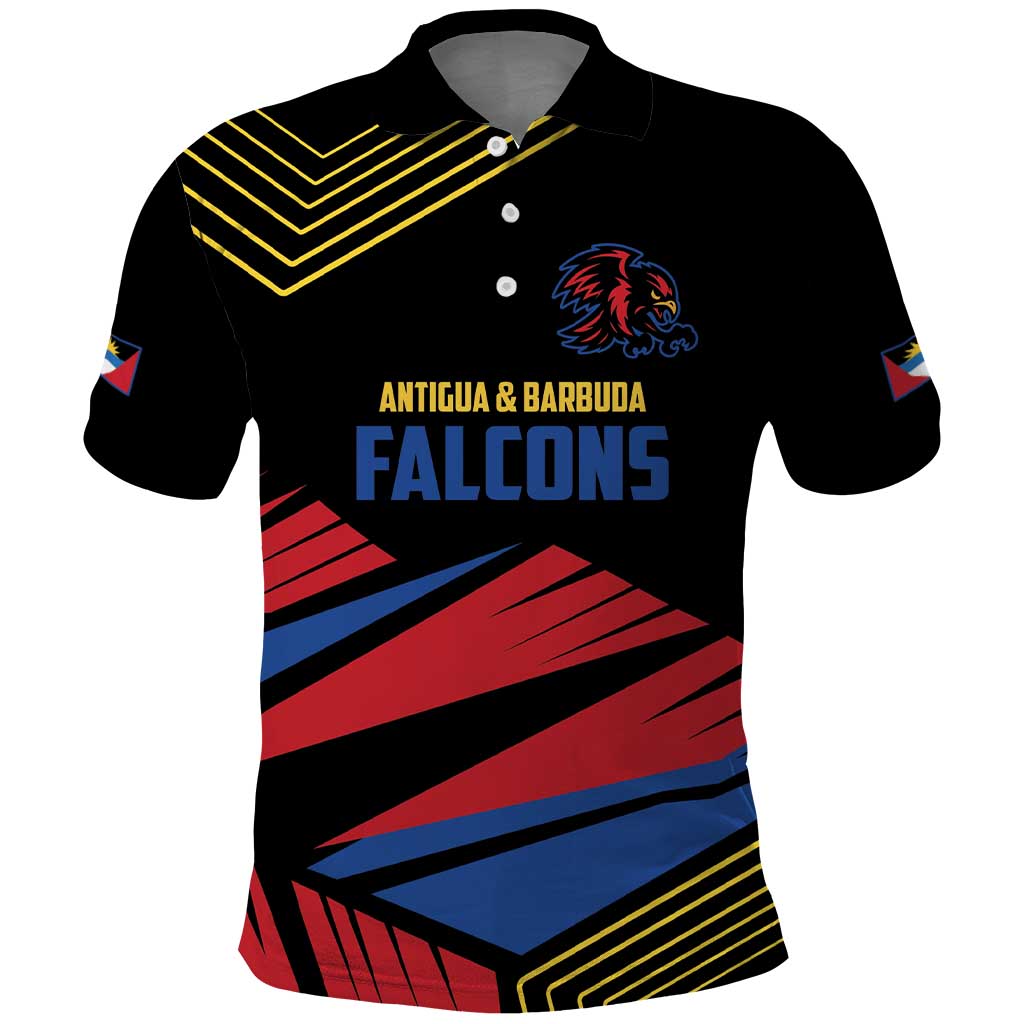 Custom Caribbean Cricket Antigua and Barbuda Polo Shirt LT9