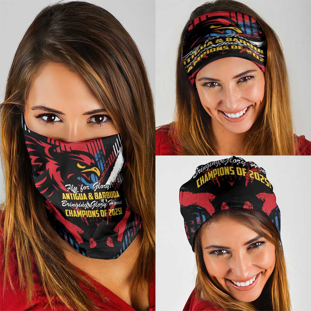 Caribbean Cricket Antigua and Barbuda Neck Gaiter First Crown Forever Proud LT9