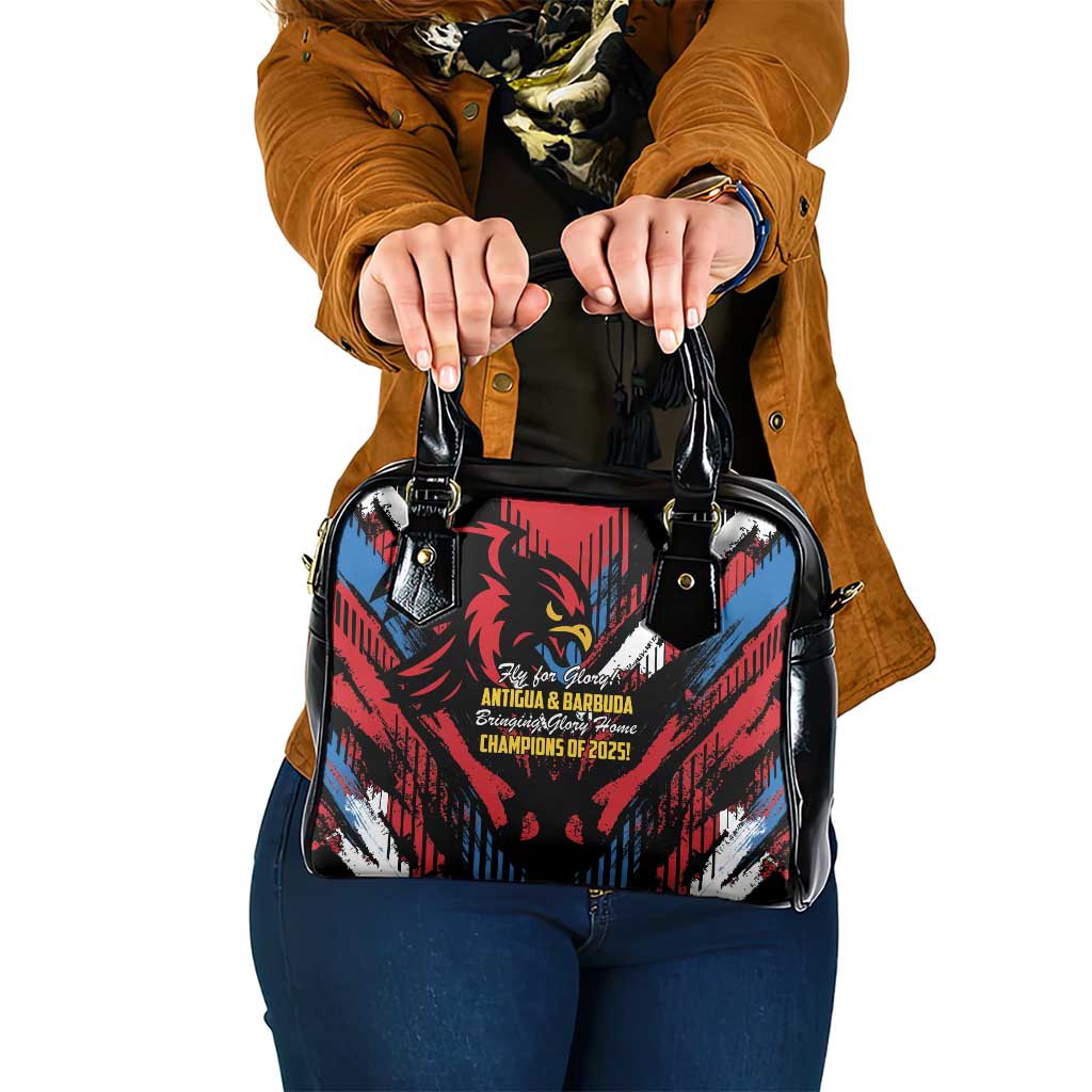 Caribbean Cricket Antigua and Barbuda Shoulder Handbag First Crown Forever Proud LT9