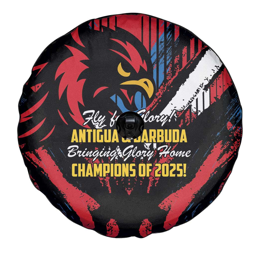 Caribbean Cricket Antigua and Barbuda Spare Tire Cover First Crown Forever Proud LT9