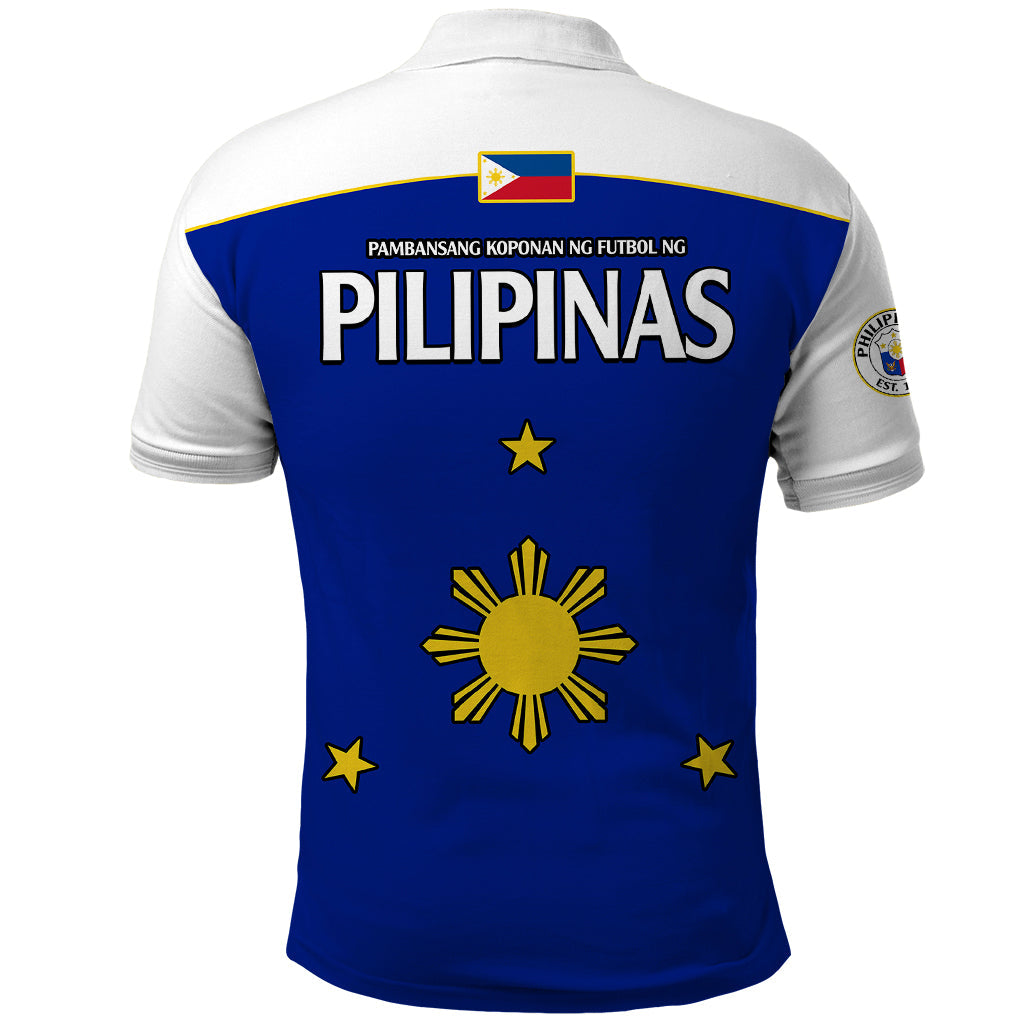 Philippines Concept Home Football Polo Shirt Pilipinas Flag White Style 2023 LT9