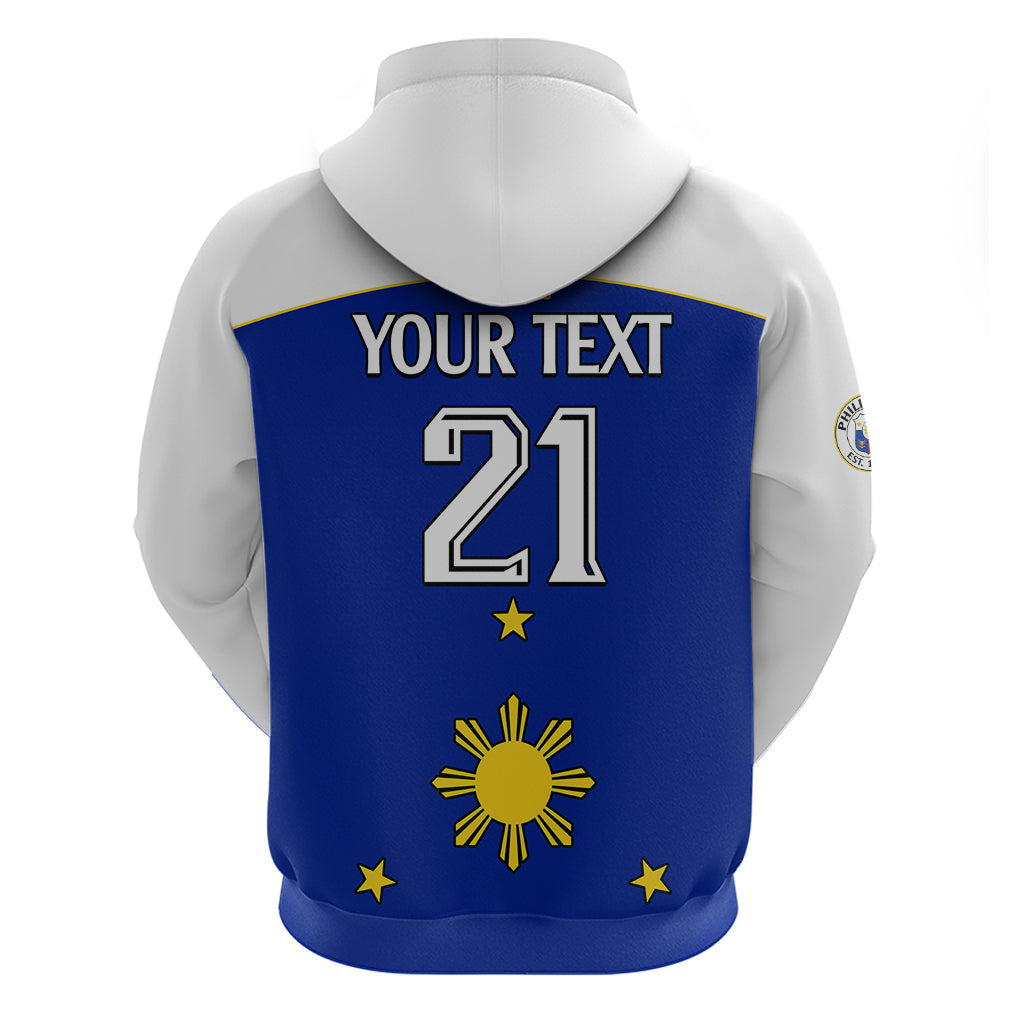 Custom Philippines Concept Home Football Hoodie Pilipinas Flag White Style 2023 LT9