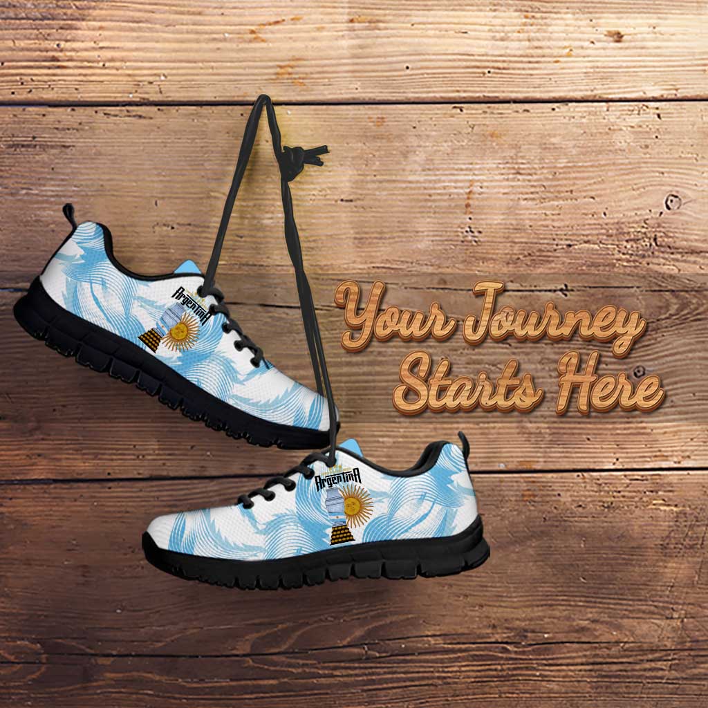Argentina Champions Football Custom Sneakers Campeon de America LT9