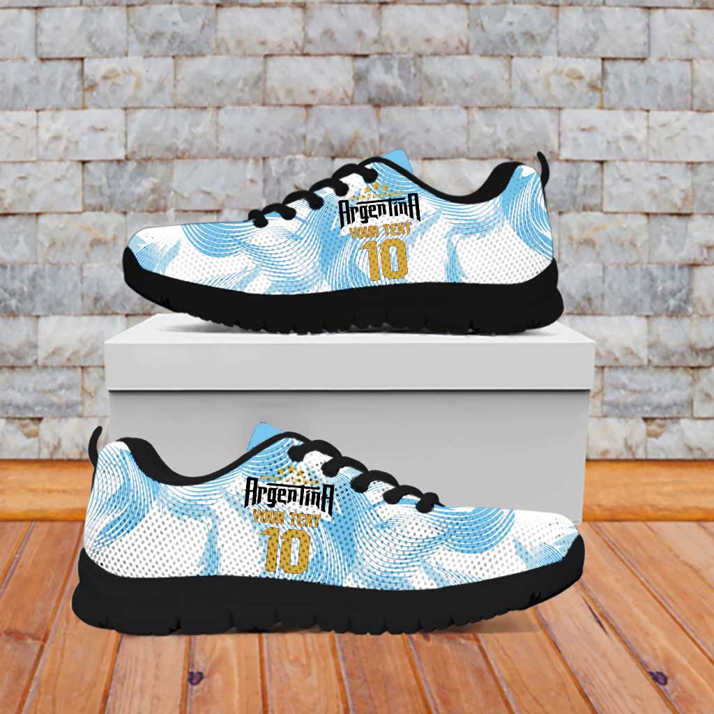 Argentina Champions Football Custom Sneakers Campeon de America LT9