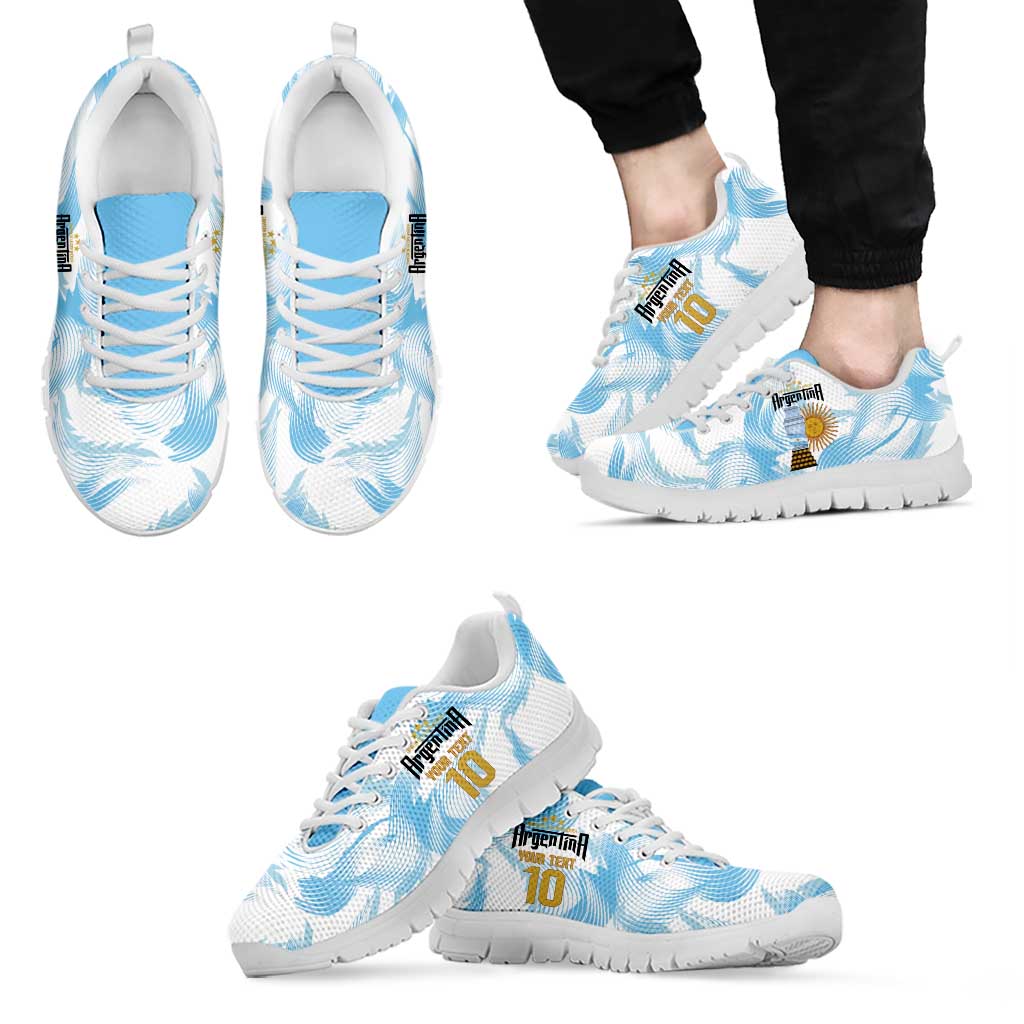 Argentina Champions Football Custom Sneakers Campeon de America LT9