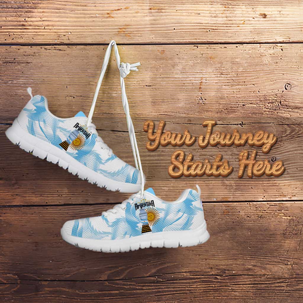 Argentina Champions Football Custom Sneakers Campeon de America LT9