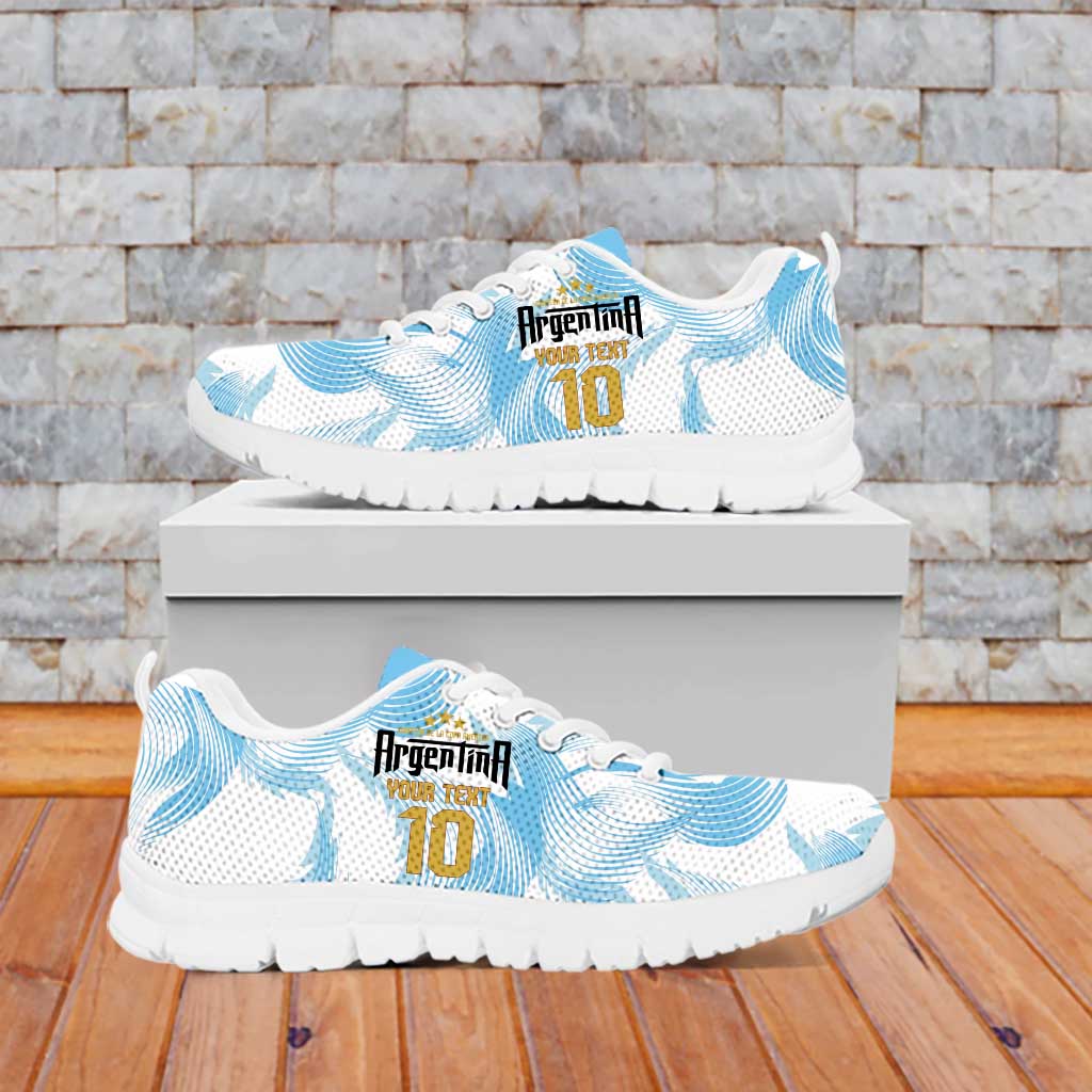 Argentina Champions Football Custom Sneakers Campeon de America LT9