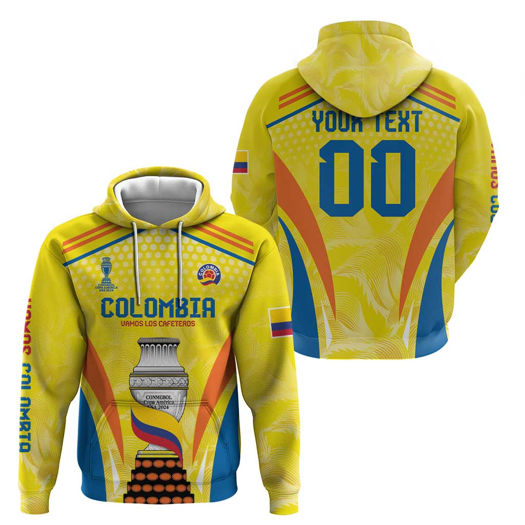 Colombia Champion Football Custom Hoodie Los Cafeteros Somos Campeones LT9