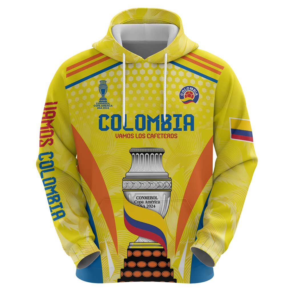 Colombia Champion Football Custom Hoodie Los Cafeteros Somos Campeones LT9