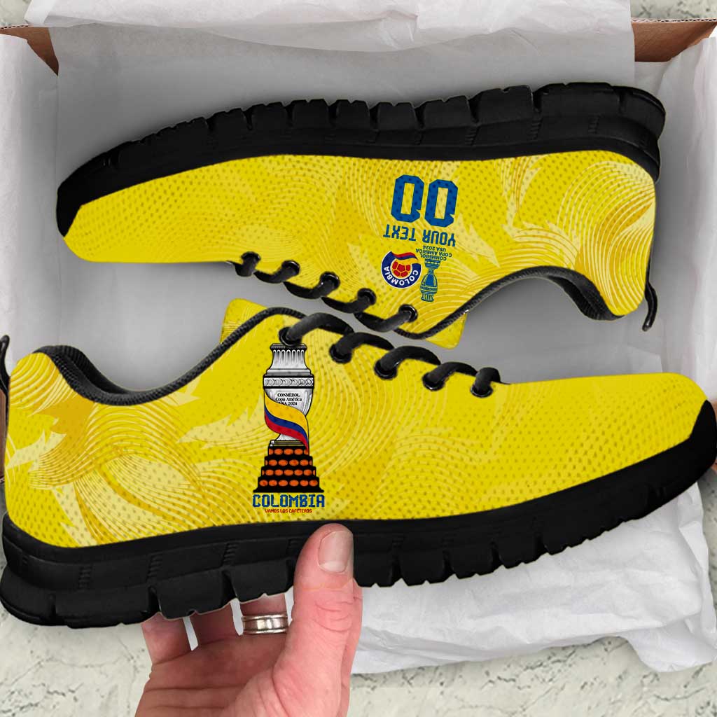 Colombia Champion Football Custom Sneakers Los Cafeteros Somos Campeones LT9