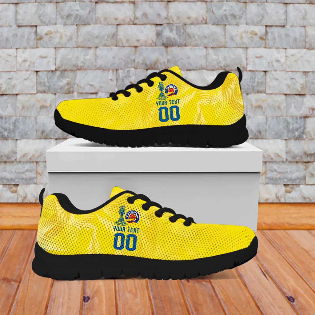 Colombia Champion Football Custom Sneakers Los Cafeteros Somos Campeones LT9