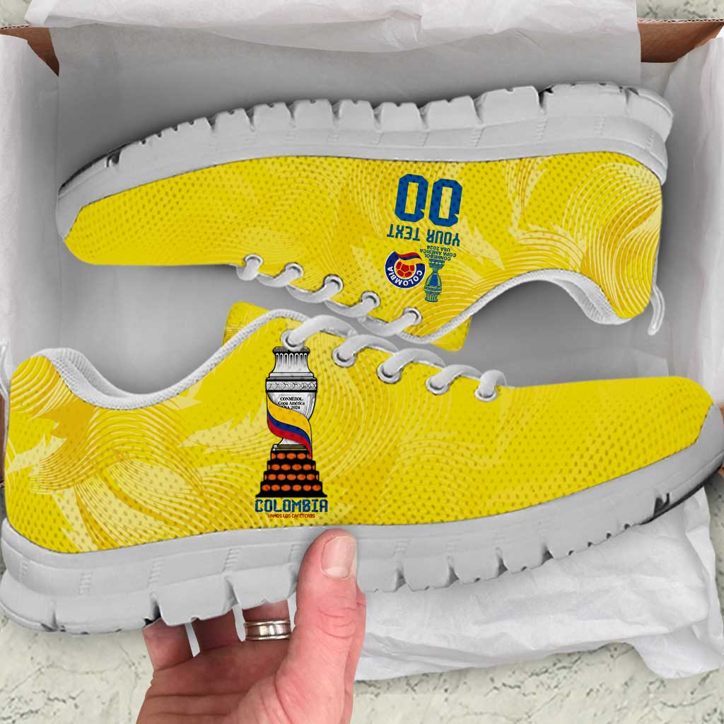 Colombia Champion Football Custom Sneakers Los Cafeteros Somos Campeones LT9