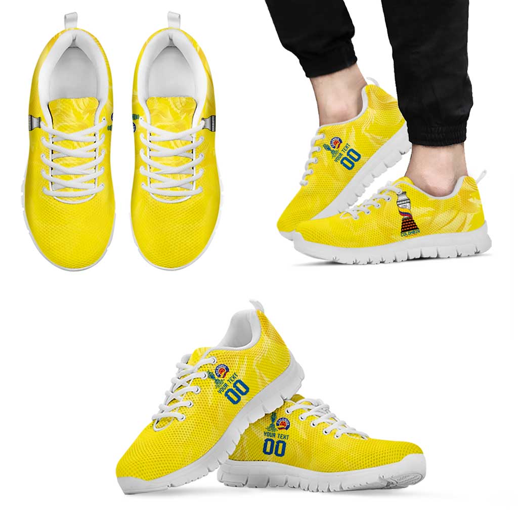 Colombia Champion Football Custom Sneakers Los Cafeteros Somos Campeones LT9