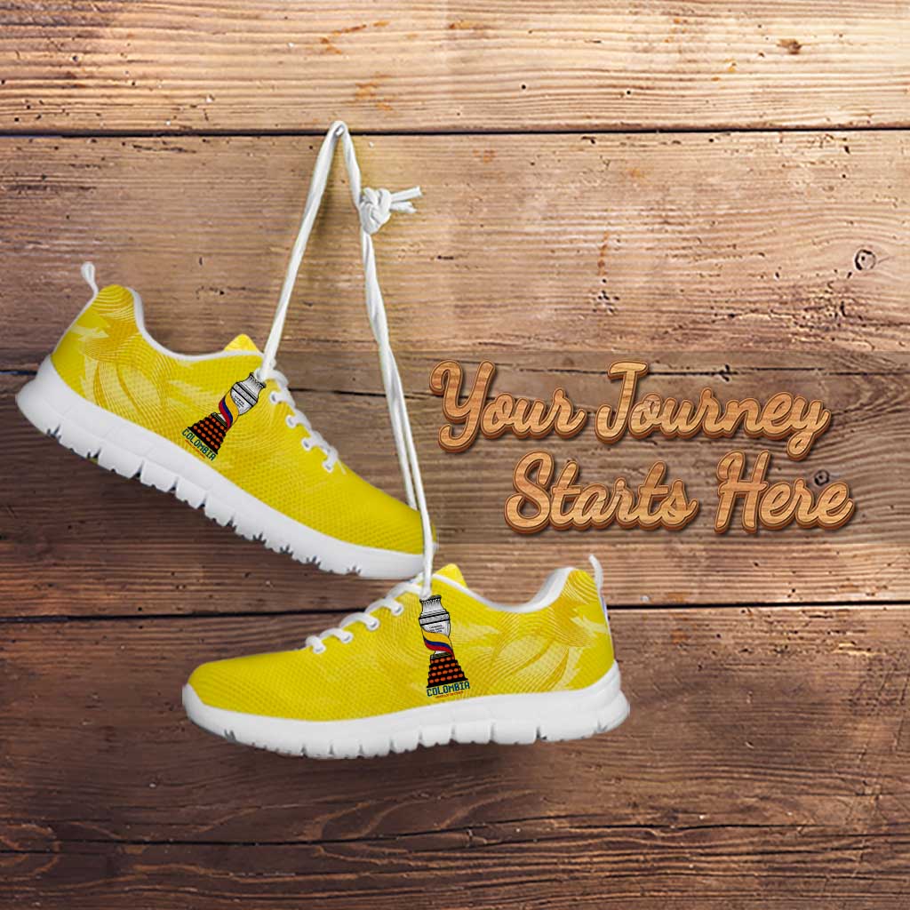 Colombia Champion Football Custom Sneakers Los Cafeteros Somos Campeones LT9