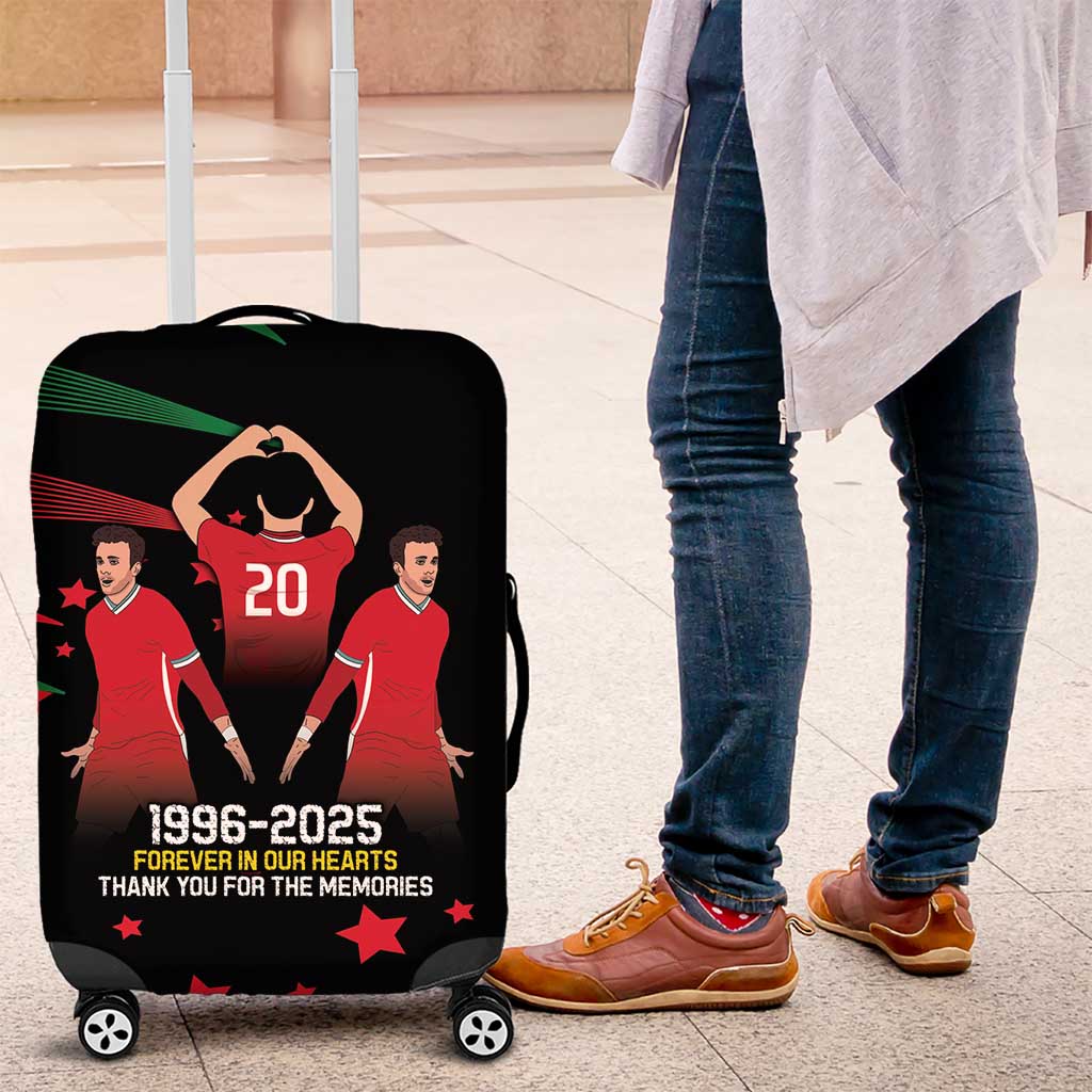Portuguese Footballer Memorial Luggage Cover 1996-2025 Forever In Our Hearts LT9