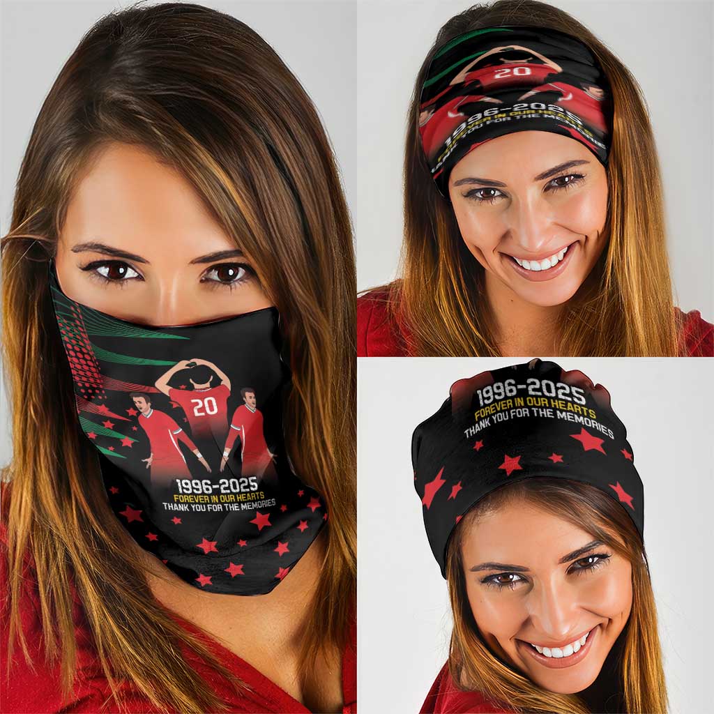 Portuguese Footballer Memorial Neck Gaiter 1996-2025 Forever In Our Hearts LT9