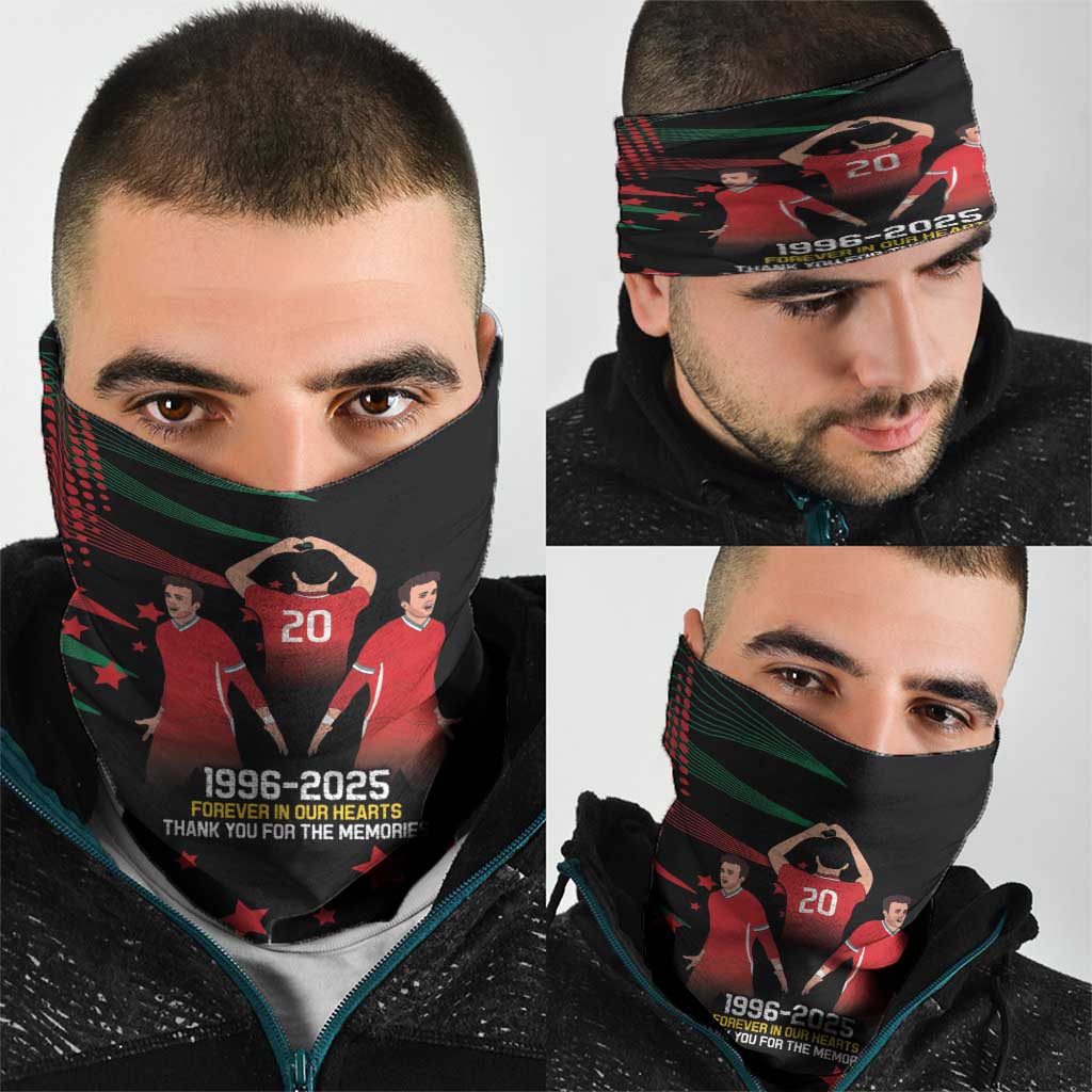 Portuguese Footballer Memorial Neck Gaiter 1996-2025 Forever In Our Hearts LT9