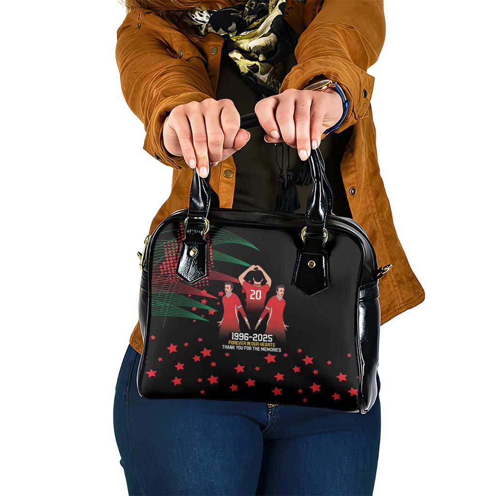 Portuguese Footballer Memorial Shoulder Handbag 1996-2025 Forever In Our Hearts LT9