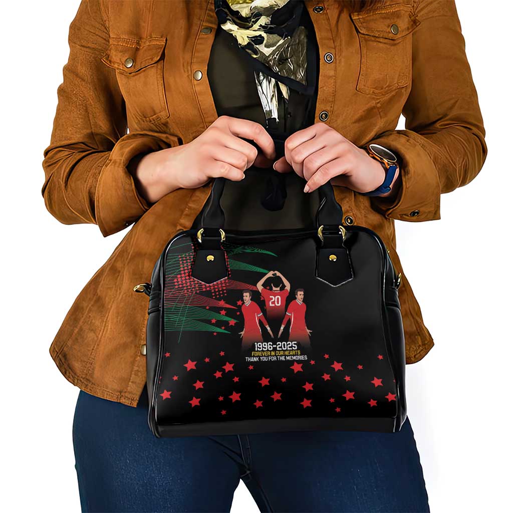 Portuguese Footballer Memorial Shoulder Handbag 1996-2025 Forever In Our Hearts LT9