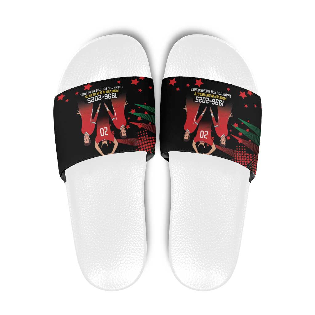 Portuguese Footballer Memorial Slide Sandals 1996-2025 Forever In Our Hearts LT9