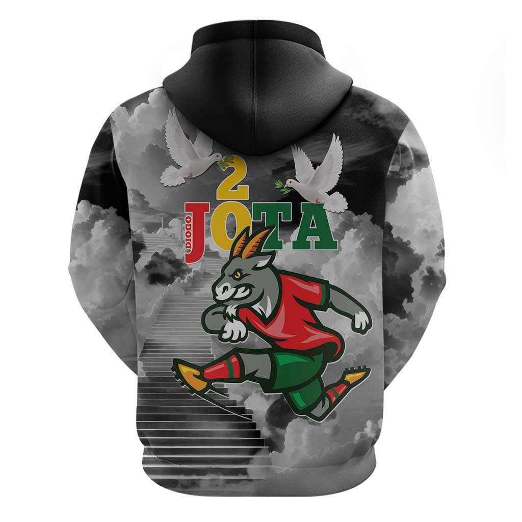 Portuguese Footballer Memorial Hoodie You'll Never Walk Alone Rest In Peace 1996-2025 LT9