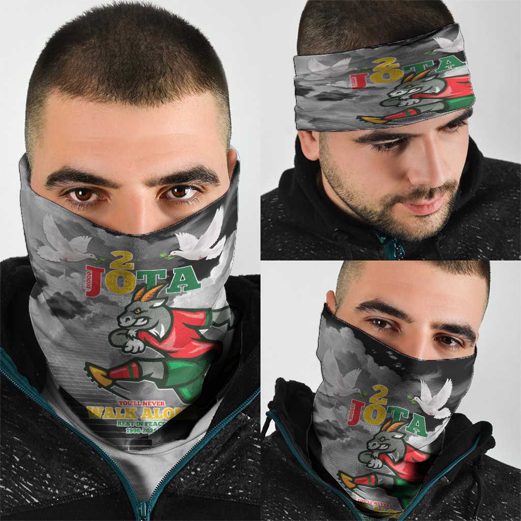 Portuguese Footballer Memorial Neck Gaiter You'll Never Walk Alone Rest In Peace 1996-2025 LT9