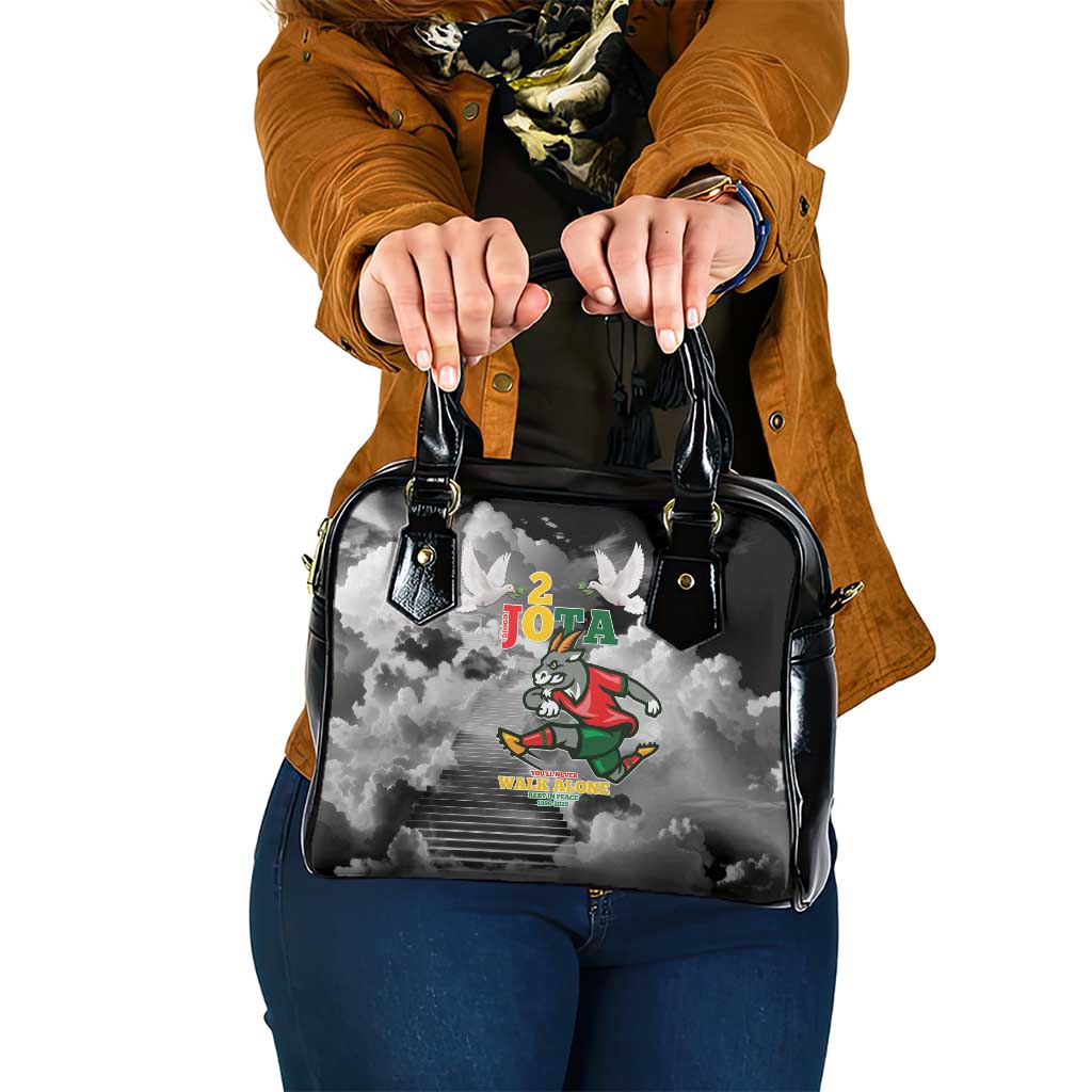 Portuguese Footballer Memorial Shoulder Handbag You'll Never Walk Alone Rest In Peace 1996-2025 LT9