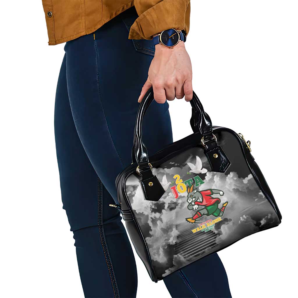 Portuguese Footballer Memorial Shoulder Handbag You'll Never Walk Alone Rest In Peace 1996-2025 LT9