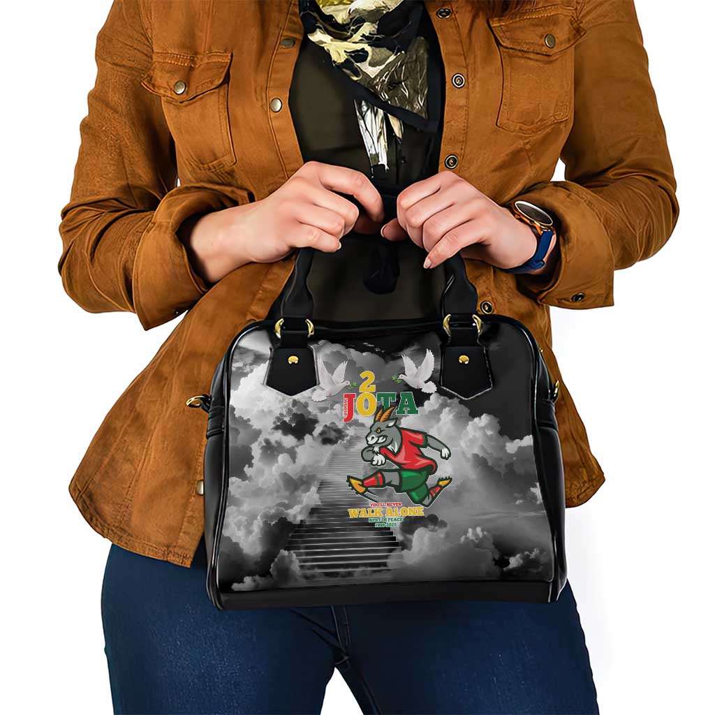 Portuguese Footballer Memorial Shoulder Handbag You'll Never Walk Alone Rest In Peace 1996-2025 LT9