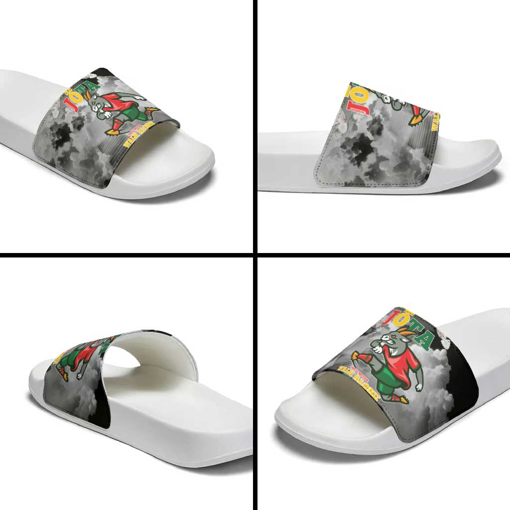 Portuguese Footballer Memorial Slide Sandals You'll Never Walk Alone Rest In Peace 1996-2025 LT9