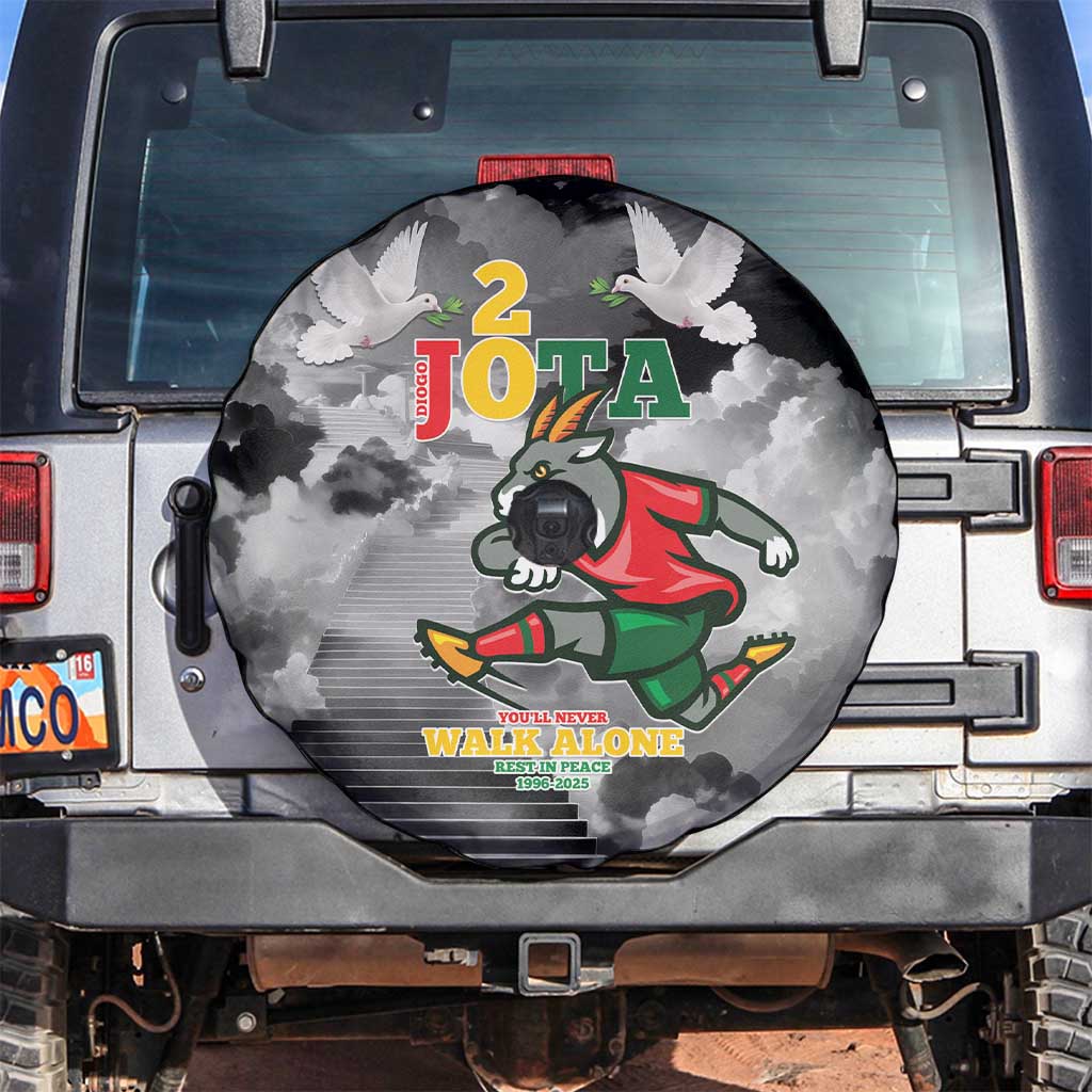 Portuguese Footballer Memorial Spare Tire Cover You'll Never Walk Alone Rest In Peace 1996-2025 LT9