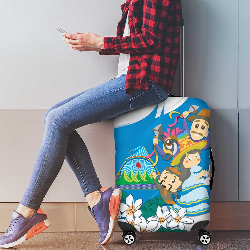 Nicaragua Independence Day Luggage Cover Since 1821 Nicaragua Culture Concept LT9