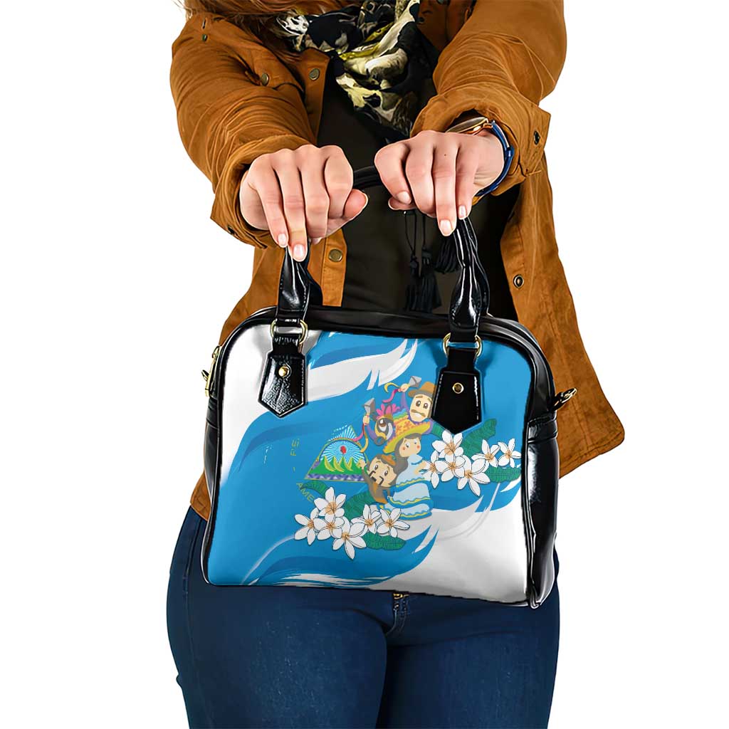 Nicaragua Independence Day Shoulder Handbag Since 1821 Nicaragua Culture Concept LT9