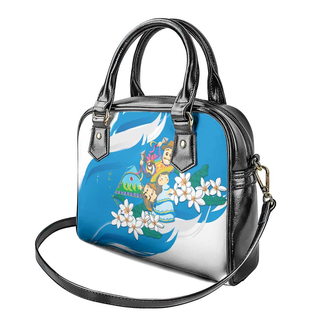 Nicaragua Independence Day Shoulder Handbag Since 1821 Nicaragua Culture Concept LT9