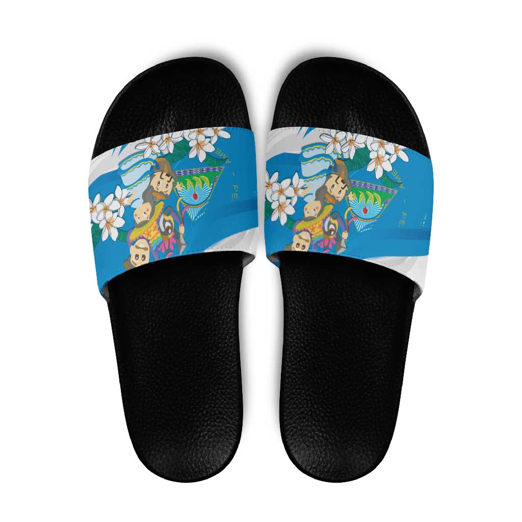 Nicaragua Independence Day Slide Sandals Since 1821 Nicaragua Culture Concept LT9