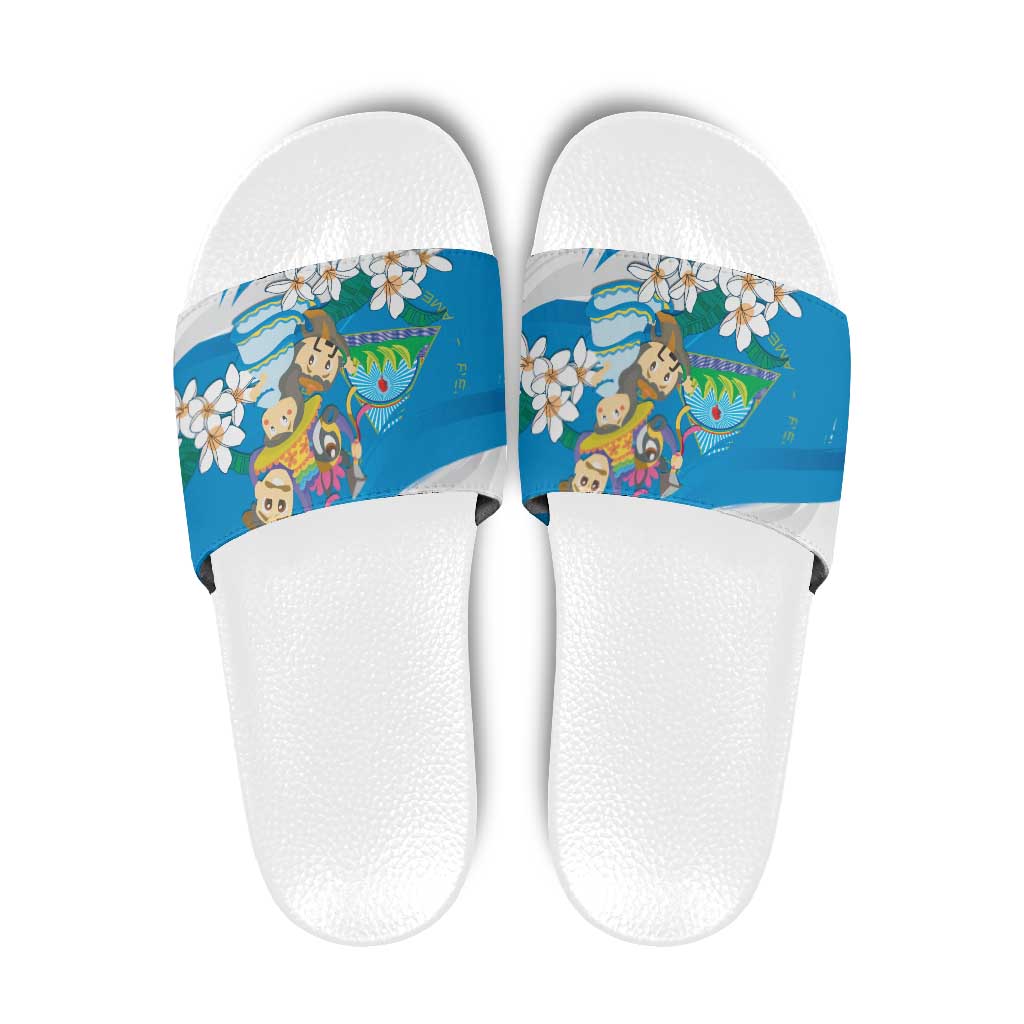 Nicaragua Independence Day Slide Sandals Since 1821 Nicaragua Culture Concept LT9